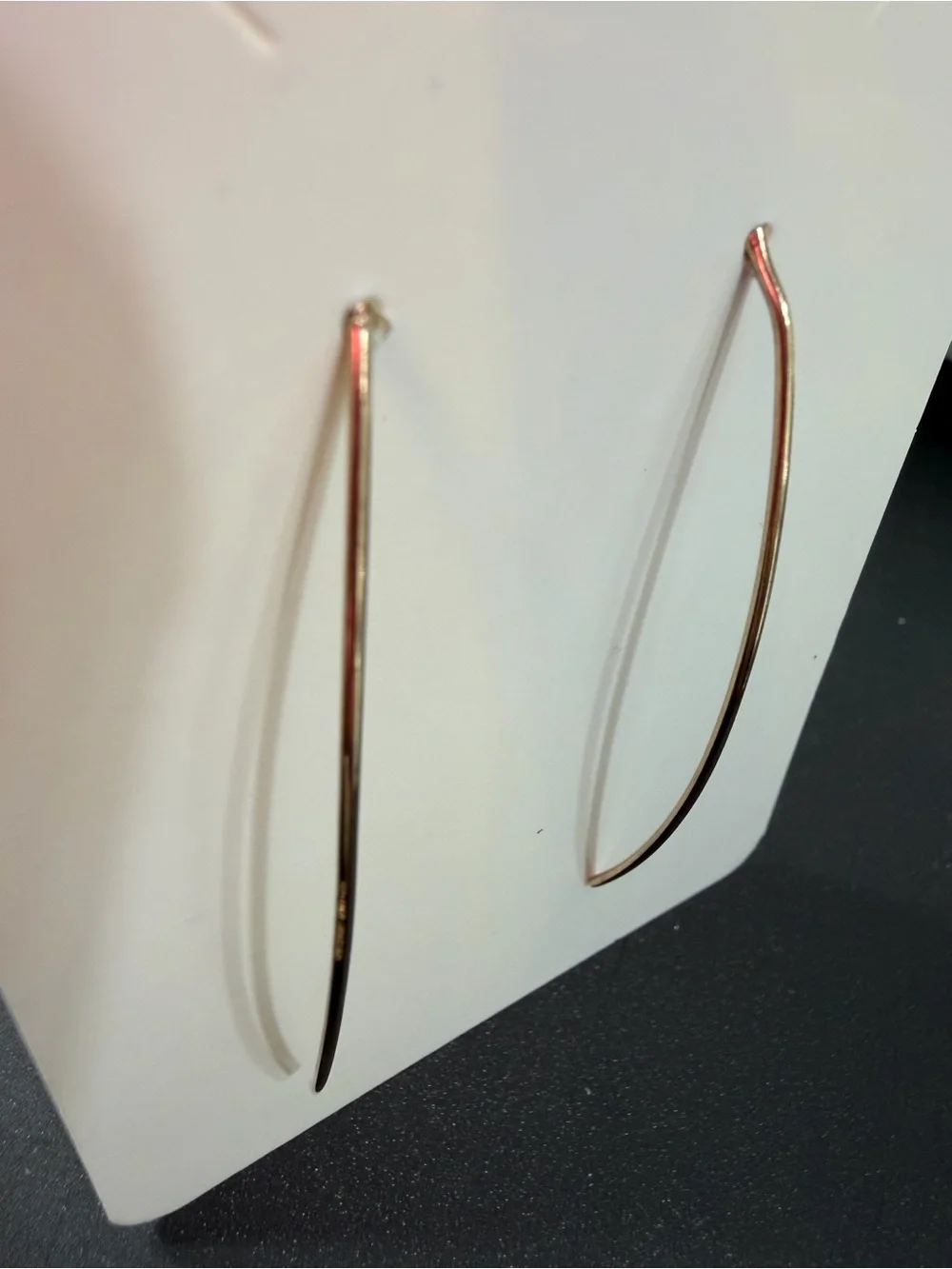 925 Italy Dyadema Sterling Silver Hoop Earrings